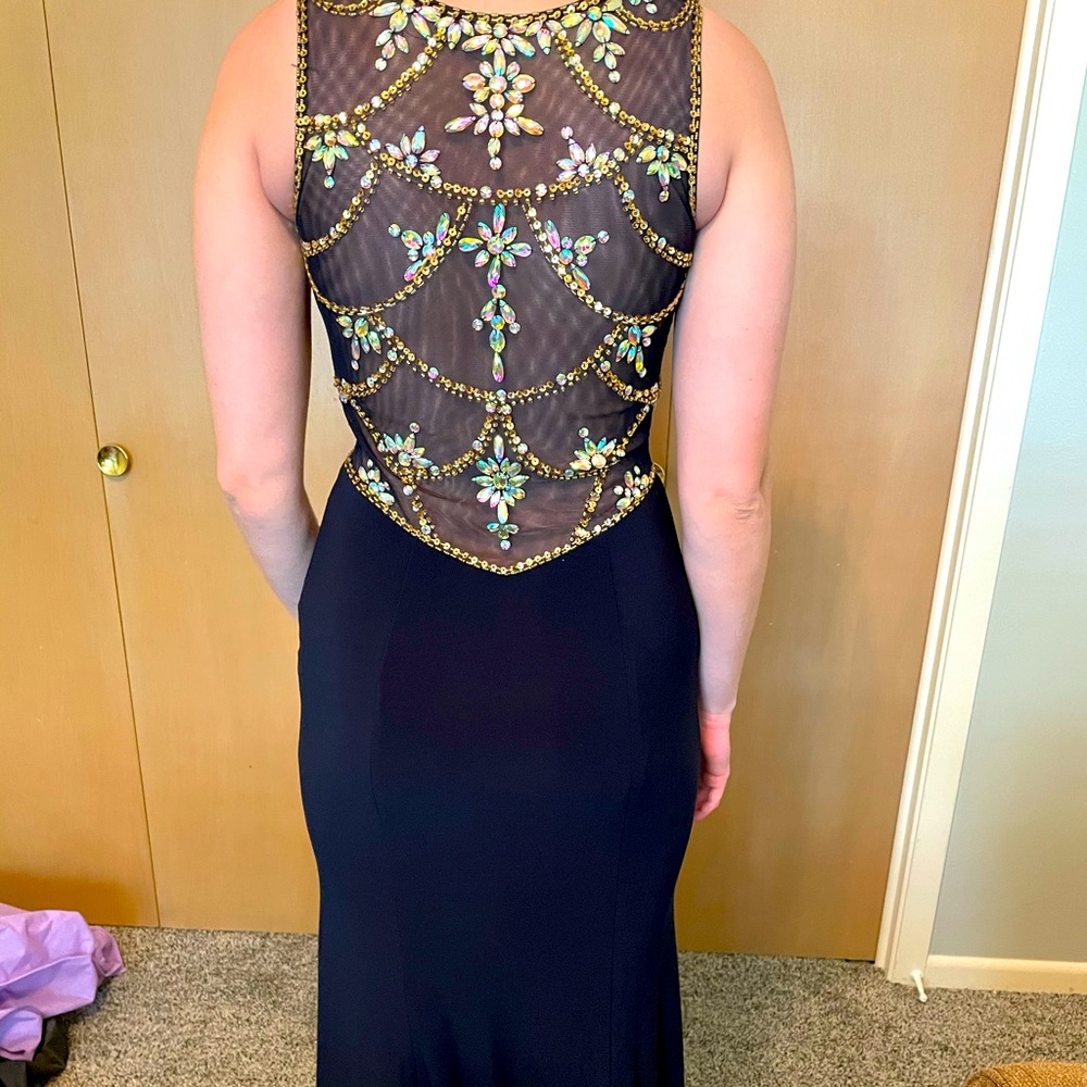 Betsy & Adam prom dress size 4 - Picture 2 of 5